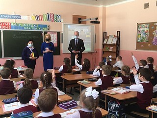 Акция в школе № 2 имени М. А. Пронина и Введенской СОШ прошла в рамках проекта «Безопасная страна»