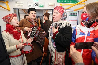 «Масленичный экспресс» в деревню Захарово