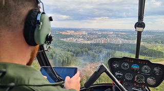 Авиапатрулирование с АНО «АЭРОКЛУБ «АИСТ-М»