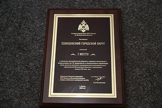 Одинцовский округ получил диплом