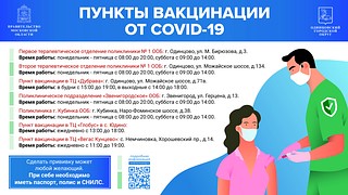 Пункты вакцинации