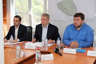 Выездное совещание с подрядчиком, осуществляющим работы на объекте