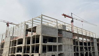Строительство торгового центра «Леруа Мерлен»