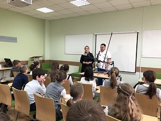 Паралимпиец Михаил Диктованный проводит традиционный «Урок доброты» в Зареченской школе