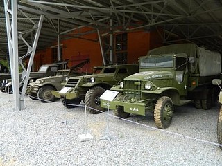 Экспонаты военно-технического музея в Черноголовке