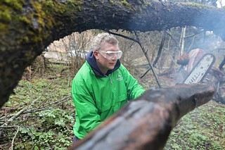 Глава округа Андрей Иванов на общеобластном субботнике