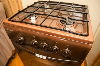 Новая газовая плита
