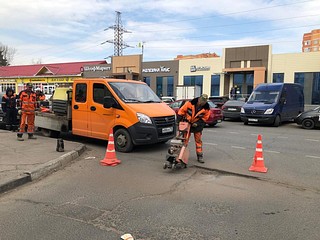 Ремонт дорожного покрытия