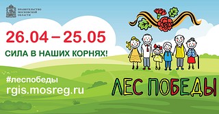 Баннер акции «Лес Победы»