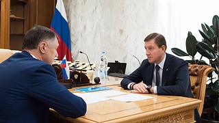 Андрей Турчак на встрече с зампредом Правительства