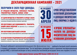 Декларационная кампания — 2021