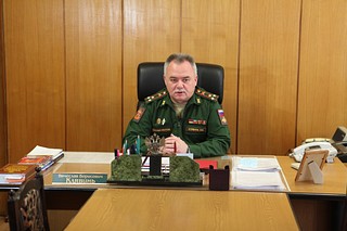 Военный комиссар городов Одинцово, Звенигород и Краснознаменск Московской области, полковник Вячеслав Клявинь
