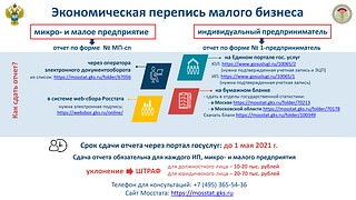 Листовка «Экономическая перепись малого бизнеса»