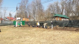 Седьмой субботник прошёл 17 апреля на звенигородском стадионе «Спартак»