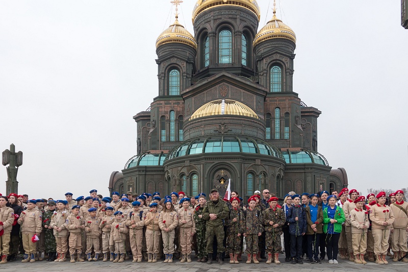 Главный храм Вооруженных Сил Российской Федерации, Апрель