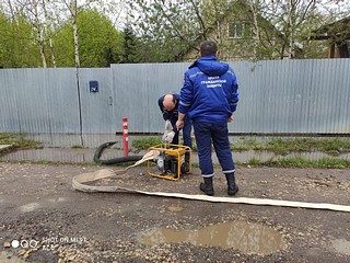 В Одинцовском округе устраняют локальные последствия ливневых паводков