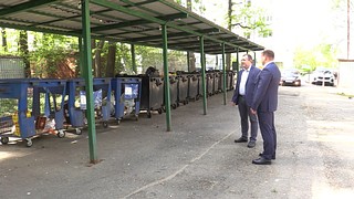 Контейнерная площадка в Усово-Тупике