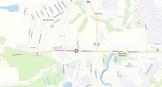 Местоположение переезда на карте