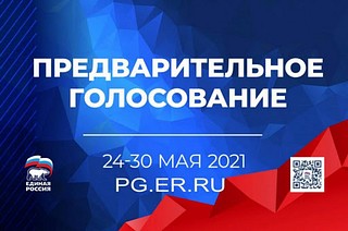 Баннер предварительного голосования