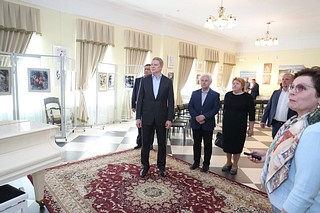 Андрей Иванов проверил готовность усадеб Вяземы и Захарово к Пушкинскому фестивалю