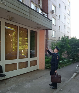 Подъезд на Вокзальной улице