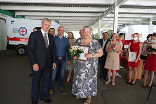 Вручение наград и знаков отличия