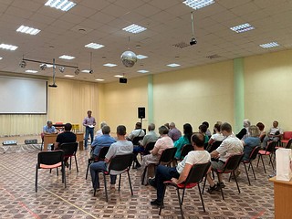 Олег Рожнов встретился с трудовыми коллективами и общественным активом Кубинки