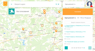 Карта благоустраиваемой территории