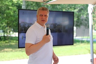 Глава Одинцовского округа провёл в парке Малевича встречу со старостами