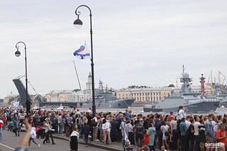 Главный парад в честь Дня ВМФ