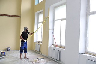 Ход работ в образовательном учреждении