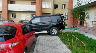 Парковка в неположенном месте