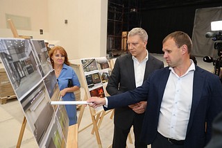 Ход строительства лично проверил глава Одинцовского городского округа Андрей Иванов