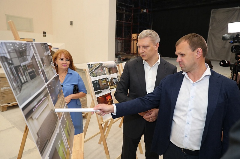 Ход строительства лично проверил глава Одинцовского городского округа Андрей Иванов, Август
