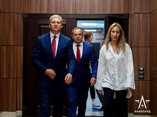 Торжественная церемония состоялась на площадке центра военно-патриотического воспитания «Авангард» в парке «Патриот»