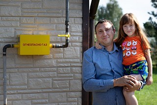 Всего в ходе догазификации в Шарапово получит газ 73 дома
