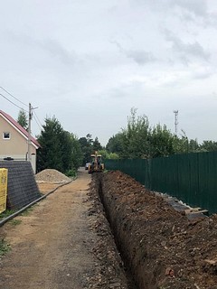 Строительство распределительного газопровода