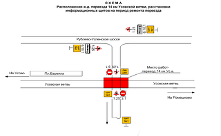 Схема переезда