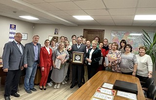 Председатель окружного Совета депутатов посетила Территориальное ветеринарное управление № 1