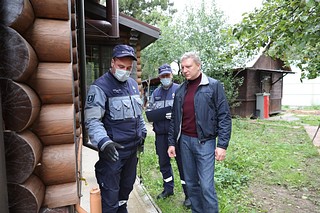Сотрудники Мособлгаза и глава округа