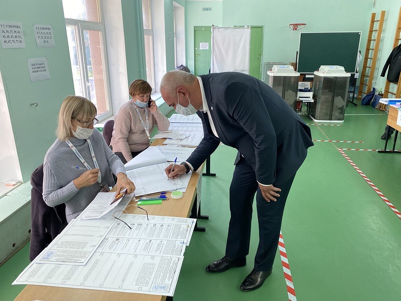 Явка избирателей в Одинцовском городском округе по состоянию на 15:00 субботы, 18 сентября, составила 17,05%, Сентябрь