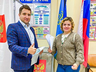 Заключительный день голосования в Одинцовском округе проходит в штатном режиме