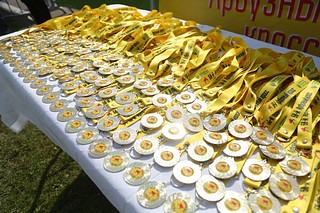 Юбилейный 50-й Арбузный кросс прошёл 18 сентября в Одинцовском парке культуры, спорта и отдыха