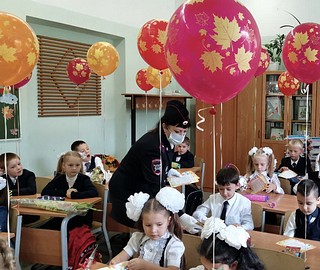 Уроки прошли в рамках областного мероприятия «Внимание — дети!»