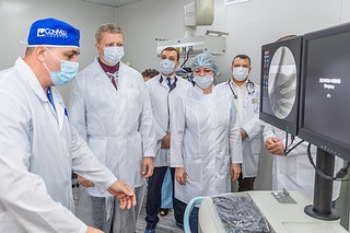 Андрей Иванов открыл обновленный стационар Звенигородского подразделения Одинцовской больницы