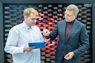 Вручение ключа от квартиры
