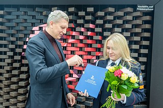 Вручение ключа от квартиры