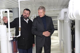 Андрей Иванов проинспектировал ВЗУ № 7 на улице Северной в Одинцово
