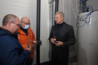 Глава Андрей Иванов сообщил, что после очистки содержание железа в воде снижается до 0,05 мг/литр