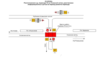 Схема переезда